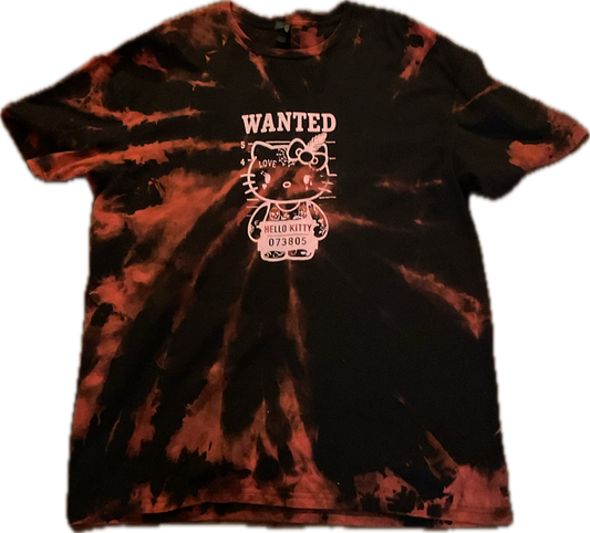 Wanted Kitty (Black/Red with pink)